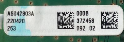 MAIN PARA TV SONY BRAVIA OLED 4K HDR UHD SMART TV / NUMERO DE PARTE A5042803A 000 / 101227041 / A-5042-803-A 000 / 1-012-270-41 / PANEL YDCM065UNG11 / MODELO XR-65A80K / XR65A80K - Imagen 3